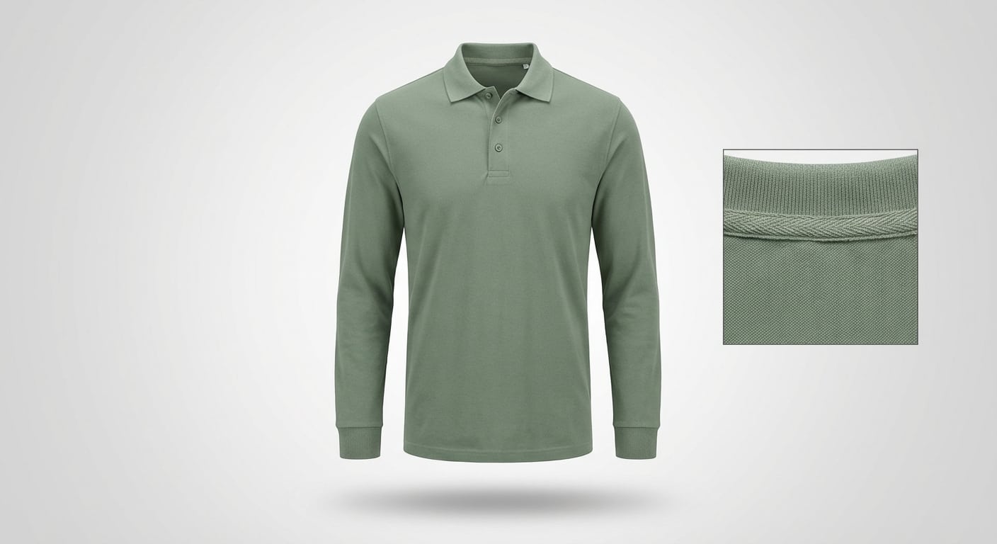 Long Sleeve Polo Shirt