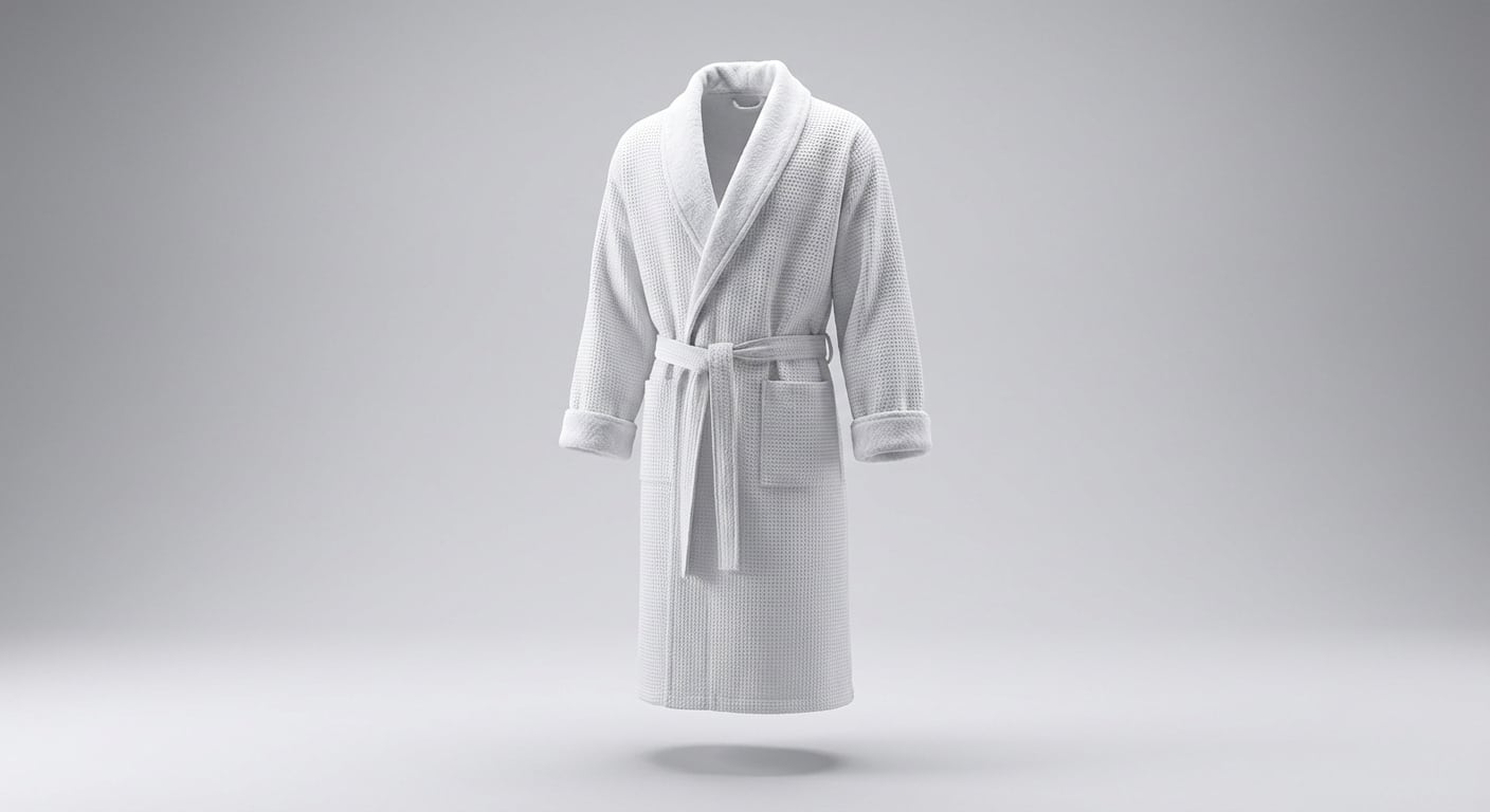 Terry & Waffle Bathrobe
