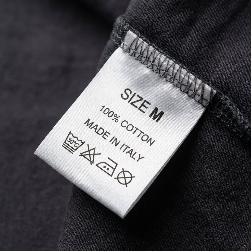 Care / Size Label
